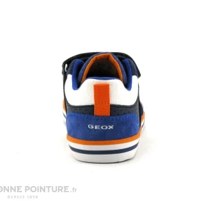 Nouvelle tendance Meilleur prix ⭐ Bébé Geox B15A7C Kilwi – Navy Royal – 👟 Sneakers Bleu Marine GARCON ⭐ 15