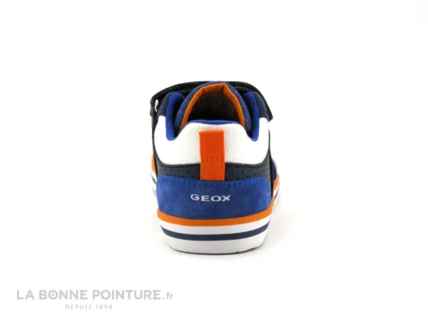 Nouvelle tendance Meilleur prix ⭐ Bébé Geox B15A7C Kilwi – Navy Royal – 👟 Sneakers Bleu Marine GARCON ⭐ 5