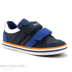 Nouvelle tendance Meilleur prix ⭐ Bébé Geox B15A7C Kilwi – Navy Royal – 👟 Sneakers Bleu Marine GARCON ⭐ 17