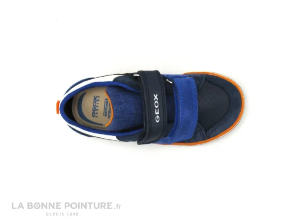 Nouvelle tendance Meilleur prix ⭐ Bébé Geox B15A7C Kilwi – Navy Royal – 👟 Sneakers Bleu Marine GARCON ⭐ 7