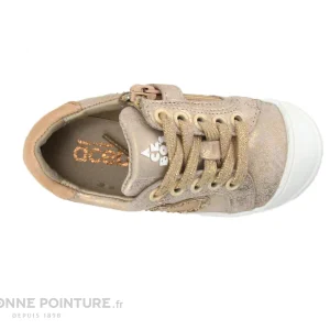 Acheter 🔥 Bébé Acebos 5994BA Rame – 👟 Sneakers Fille Rose Brillant – Zip Et Lacet 🔥 prix pas cher 19