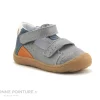 De super promotions disponibles Sortie 🎁 Bébé Bopy JET Gris – Orange – Chaussure Ouverte BEBE 😉 25