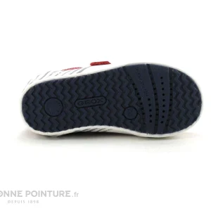 le grand escompte Meilleure affaire 🔥 Bébé Geox KILWI B02A7B Red Navy – Basket GARCON ❤️ 21