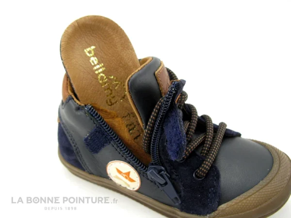 Tout neuf 😉 Bébé Bellamy BECO Marine – Chaussure Premiers Pas GARCON 🥰 pas cher marque 6