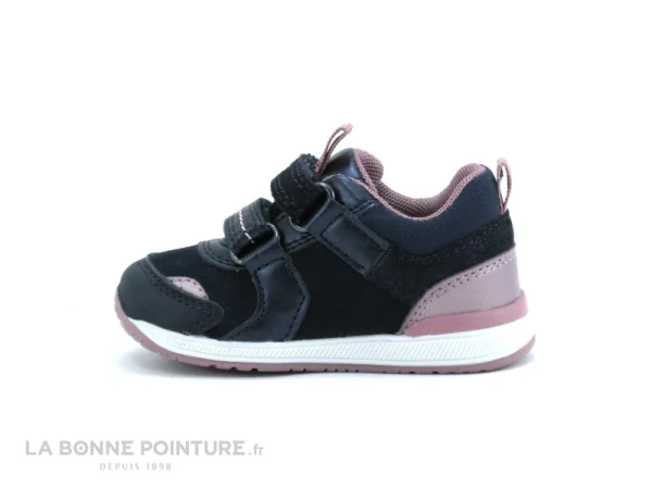 De gros 🧨 Bébé Geox RISHON B150LA Navy Pink – Basket A Scratch Premiers Pas Fille 👏 boutique en france 4