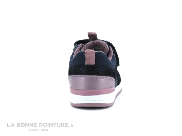 De gros 🧨 Bébé Geox RISHON B150LA Navy Pink – Basket A Scratch Premiers Pas Fille 👏 boutique en france 5