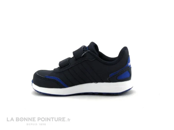 vente chaude Top 10 😉 Bébé Adidas VS SWITCH 3 I – FW6663 – Marine – Bleu Royal – Basket Velcro 😀 4