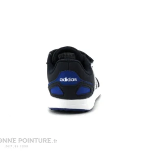 vente chaude Top 10 😉 Bébé Adidas VS SWITCH 3 I – FW6663 – Marine – Bleu Royal – Basket Velcro 😀 15