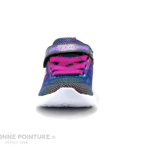 Meilleure affaire 😍 Bébé Skechers Go Run 600 Shimmer Speeder 302031N – Navy Multi – Basket 🧨 soldes en ligne 11