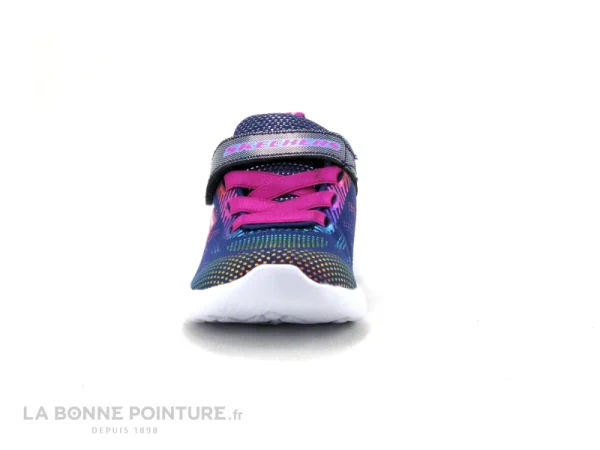 Meilleure affaire 😍 Bébé Skechers Go Run 600 Shimmer Speeder 302031N – Navy Multi – Basket 🧨 soldes en ligne 3