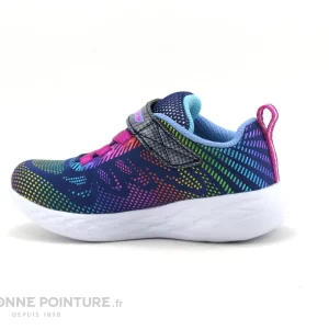 Meilleure affaire 😍 Bébé Skechers Go Run 600 Shimmer Speeder 302031N – Navy Multi – Basket 🧨 soldes en ligne 13