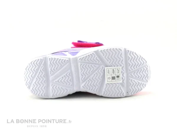 outlet soldes Bon marché 😀 Bébé Skechers TRI-BRIGHTS LIL GLEAM – 302654N – Basket Fille Rose 🌟 8