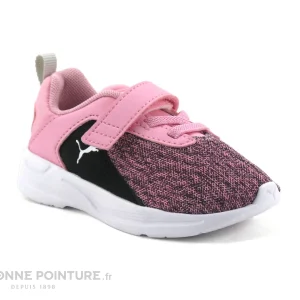 Nouveau 💯 Bébé Puma COMET 2 ALT Pink Black – Basket Sport Fille Rose Et Noire 🧨 grossiste 17