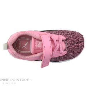 Nouveau 💯 Bébé Puma COMET 2 ALT Pink Black – Basket Sport Fille Rose Et Noire 🧨 grossiste 19