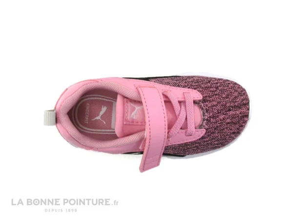 Nouveau 💯 Bébé Puma COMET 2 ALT Pink Black – Basket Sport Fille Rose Et Noire 🧨 grossiste 7