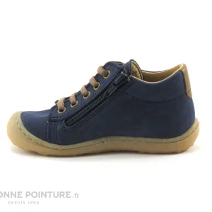 Budget 🔥 Bébé Bopy JULIEN Marine – Basket BEBE Cuir Bleu Marine 🤩 soldes ligne 13