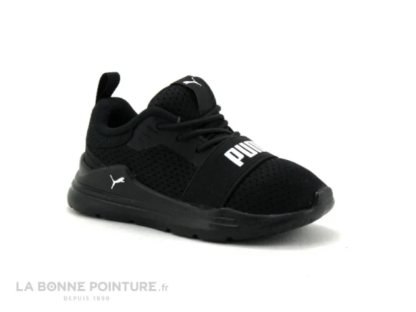 en ligne officielle Remise ❤️ Bébé Puma WIRED RUN AC Inf – Basket Noire BEBE 😍 1