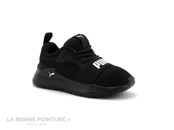 en ligne officielle Remise ❤️ Bébé Puma WIRED RUN AC Inf – Basket Noire BEBE 😍 6