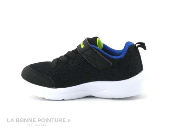 magasin Budget ⭐ Bébé Skechers Skech-Stepz 2-0 Mini Wanderer – Basket Noire Enfant Velcro 😉 4