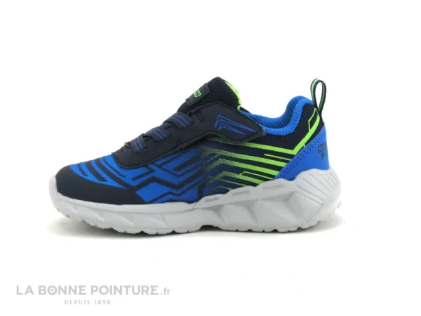 Meilleure affaire 🔔 Bébé Skechers – 401503N – Magna Lights MAVER – Bleu – Basket GARCON 🔥 mode 4