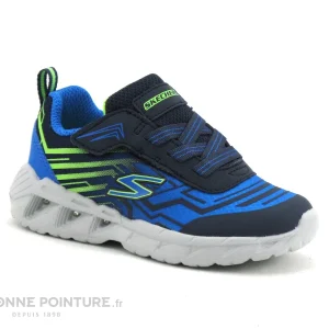 Meilleure affaire 🔔 Bébé Skechers – 401503N – Magna Lights MAVER – Bleu – Basket GARCON 🔥 mode 17