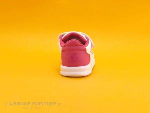 Paiement sécurisé Coupon 👍 Bébé Adidas AltaSport Blanc Rose D96846 – Basket Velcro Fille 🥰 5