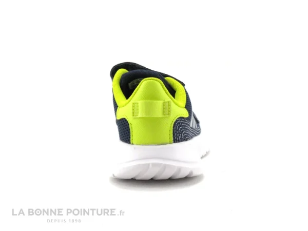 Promotio de vente Meilleure affaire 🌟 Bébé Adidas TENSAUR RUN I – FY9199 – Noir Argent Jaune – Basket BEBE 🔔 5