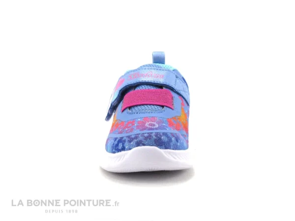 Meilleur Prix Vente flash 😍 Bébé Skechers 302717N Comfy Flex 2-0 Dancing Daisys – Basket Mode Fille 🔥 3