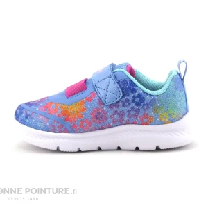 Meilleur Prix Vente flash 😍 Bébé Skechers 302717N Comfy Flex 2-0 Dancing Daisys – Basket Mode Fille 🔥 13