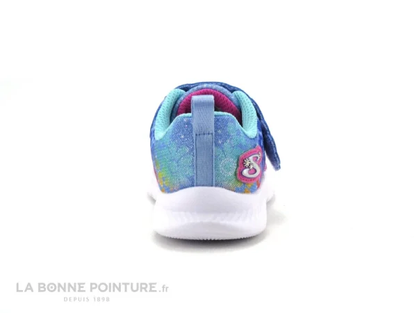 Meilleur Prix Vente flash 😍 Bébé Skechers 302717N Comfy Flex 2-0 Dancing Daisys – Basket Mode Fille 🔥 5