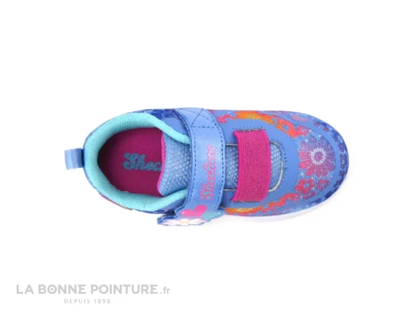 Meilleur Prix Vente flash 😍 Bébé Skechers 302717N Comfy Flex 2-0 Dancing Daisys – Basket Mode Fille 🔥 7