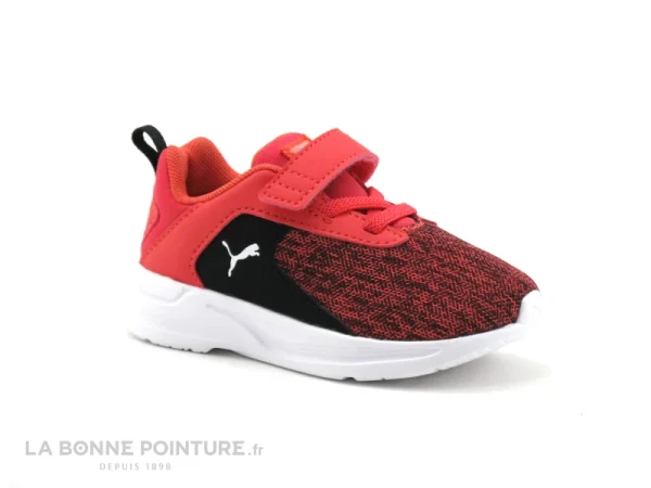 Meilleure affaire 🎉 Bébé Puma COMET 2 Rose – Basket Fille Avec Elastique Et Velcro 😍 REMISE 1