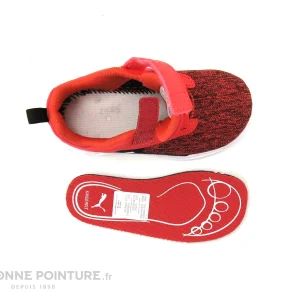 Meilleure affaire 🎉 Bébé Puma COMET 2 Rose – Basket Fille Avec Elastique Et Velcro 😍 REMISE 19