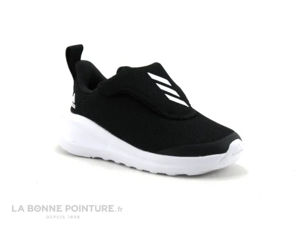 Retour gratuit en magasin. Vente flash 👍 Bébé Adidas FORTARUN Noir – FY3061 – Basket Sport BEBE 👍 1