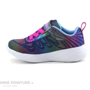 design à la mode Bon marché 🥰 Enfant Skechers Go Run 600 Shimmer Speeder 302031L – Bleu – Basket Fille ⌛ 13