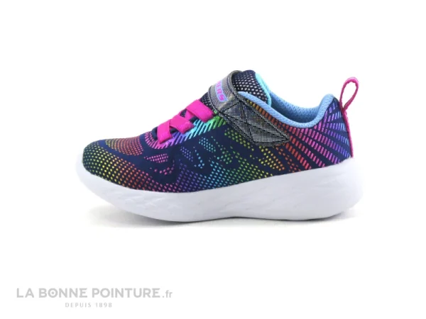 design à la mode Bon marché 🥰 Enfant Skechers Go Run 600 Shimmer Speeder 302031L – Bleu – Basket Fille ⌛ 4