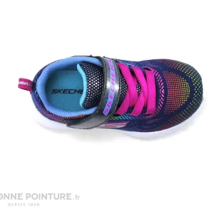 design à la mode Bon marché 🥰 Enfant Skechers Go Run 600 Shimmer Speeder 302031L – Bleu – Basket Fille ⌛ 19