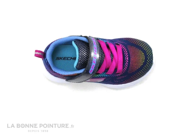 design à la mode Bon marché 🥰 Enfant Skechers Go Run 600 Shimmer Speeder 302031L – Bleu – Basket Fille ⌛ 7