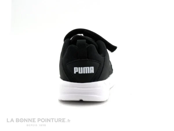 Meilleure affaire 👏 Bébé Puma COMET 2 Alt V – Basket Noire – Gris – Elastique Et Velcro 💯 Livraison Standard/Rapide 5