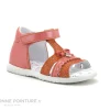 Budget ❤️ Bébé Bopy RAYA Corail – Nu-pieds BEBE Fille – Velcro 👏 à prix d'occasion 23