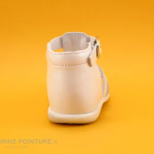 Grosses soldes 🧨 Bébé Bopy ZIBEL Blanc Et Argent – 🩴 Sandale BEBE Fille 🎁 meilleur cadeau 14