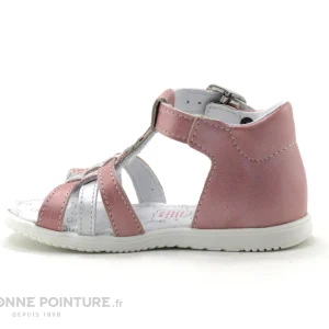 Meilleur prix 😉 Bébé Bopy RAPANA Rose – Nu-pieds BEBE Fille 🎁 achat pas cher 13