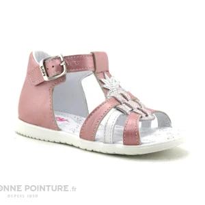 Meilleur prix 😉 Bébé Bopy RAPANA Rose – Nu-pieds BEBE Fille 🎁 achat pas cher 17