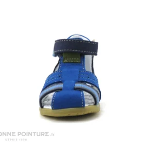 vente luxe pas cher Remise ⭐ Bébé Bopy RODRIGO Bleu Turquoise – Bleu Marine – 🩴 Sandale GARCON 🎁 11