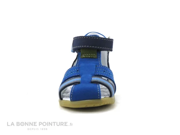 vente luxe pas cher Remise ⭐ Bébé Bopy RODRIGO Bleu Turquoise – Bleu Marine – 🩴 Sandale GARCON 🎁 3