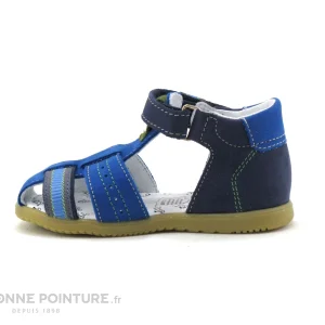 vente luxe pas cher Remise ⭐ Bébé Bopy RODRIGO Bleu Turquoise – Bleu Marine – 🩴 Sandale GARCON 🎁 13