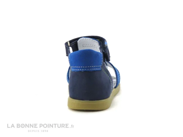 vente luxe pas cher Remise ⭐ Bébé Bopy RODRIGO Bleu Turquoise – Bleu Marine – 🩴 Sandale GARCON 🎁 5