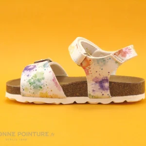 Grosses soldes 🎉 Autenti By Penta Enfant Autenti 6811866 – Blanc – Multicolore – 🩴 Sandale Anatomique Fille 🎁 acheter en ligne 8