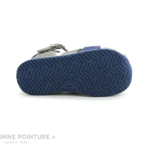 Coupon 🌟 Bébé Bopy ZINO Gris – Bleu – Nu-pieds BEBE GARCON 🧨 grossiste en ligne 21