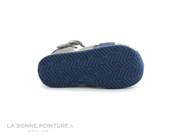 Coupon 🌟 Bébé Bopy ZINO Gris – Bleu – Nu-pieds BEBE GARCON 🧨 grossiste en ligne 8